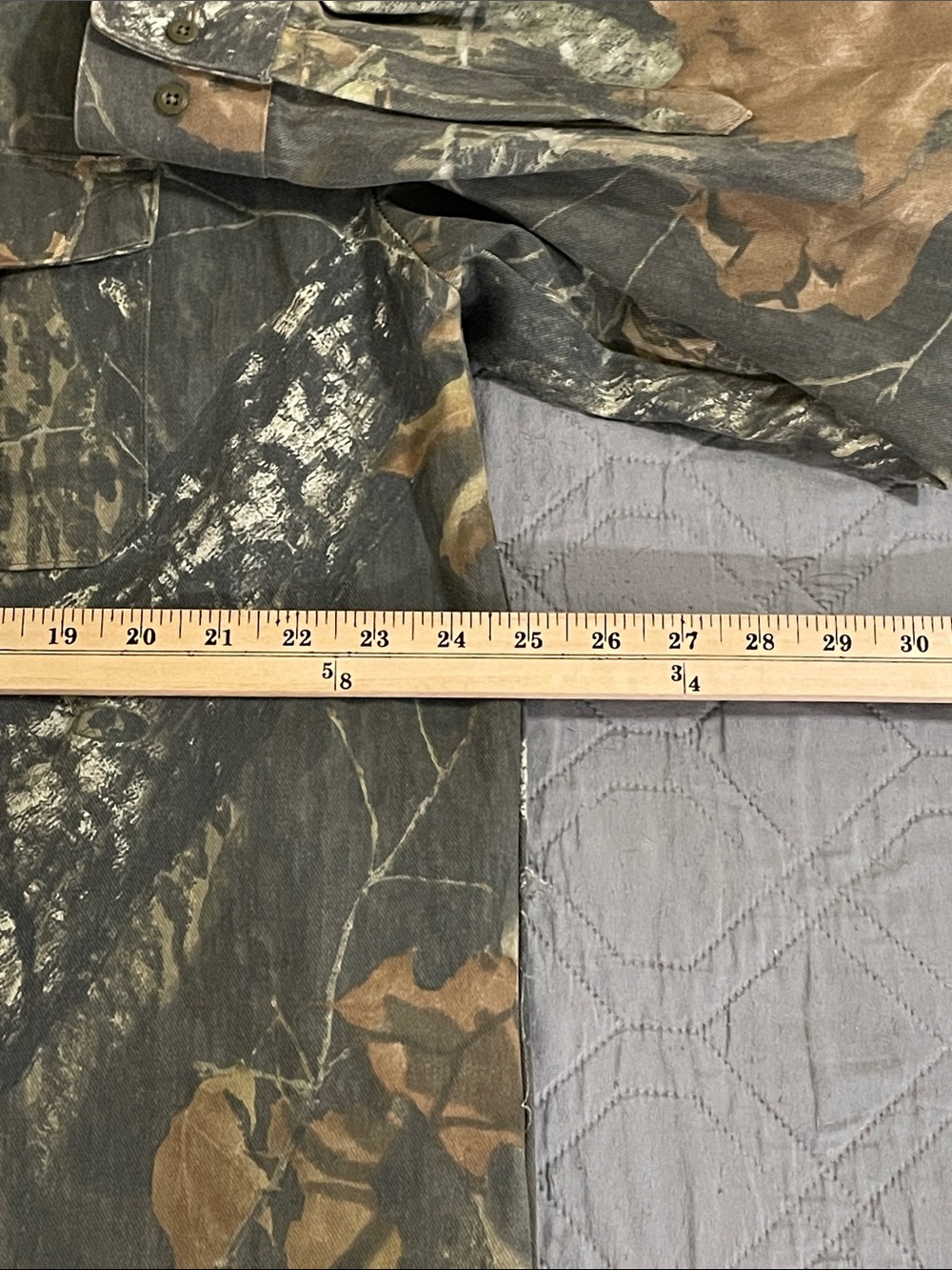 Vintage Camouflage Field Shirt Jacket - Green/Brown - Picture 2 of 7
